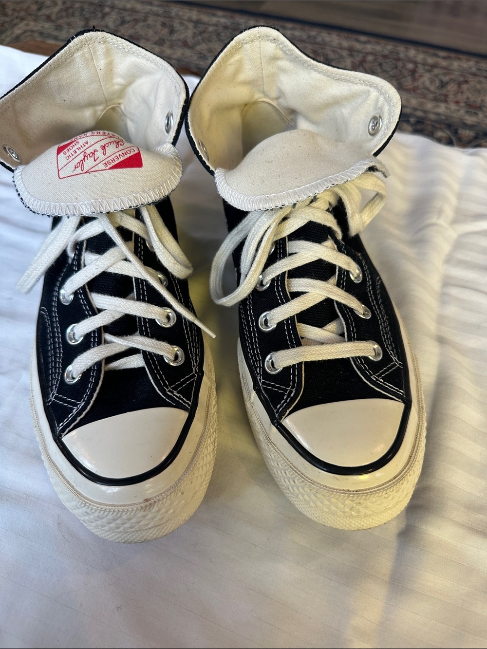 Converse Chuck Taylor All Star '70 High Top Black NWOT W7